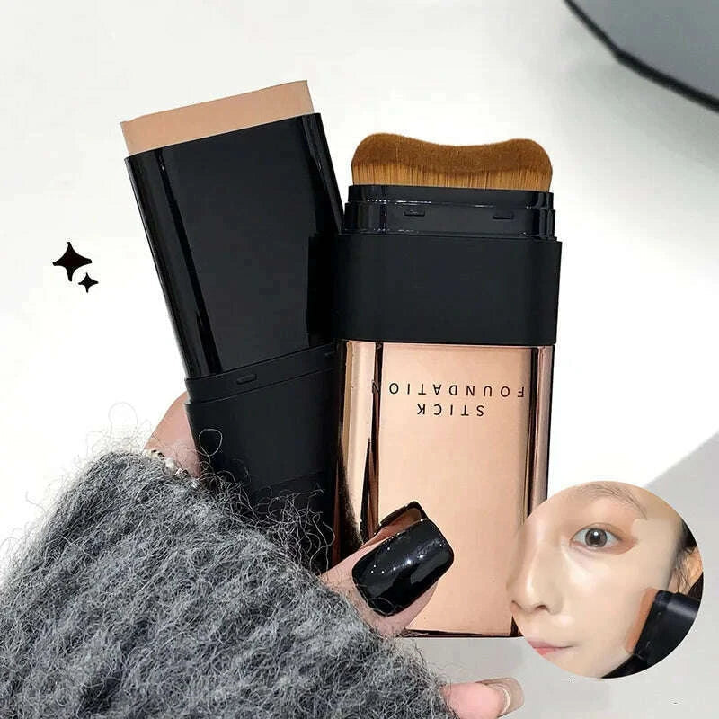 Eraser Foundation Stick Water Moist Light Concealer Foundation Covering Acne Scarring Dark Under-eye Circles Face Beauty Makeup