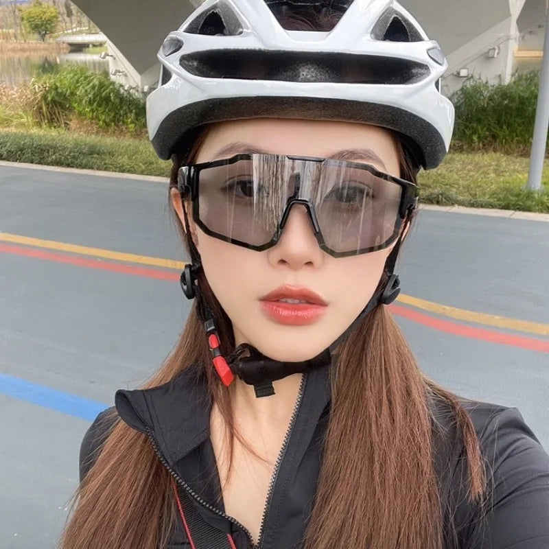 Outdoor Sport Goggle Women Sunglasses for Riding Mountain Bikes Windproof UV Resistant Sun Glasses Punk Protection...