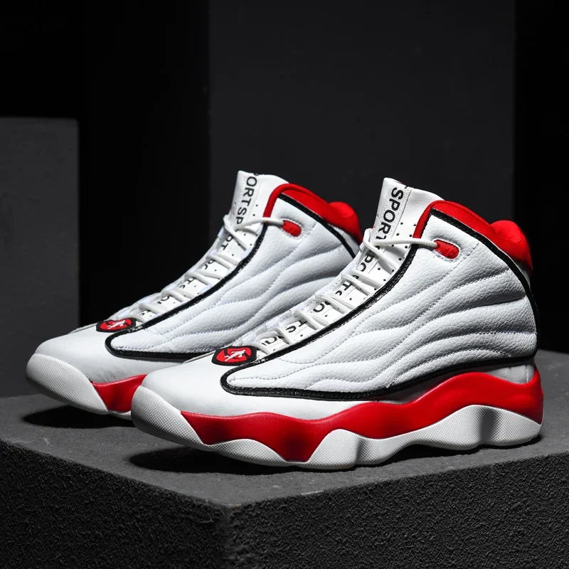 Super Cool Mens Womens Basketball Shoes Luxury Brand Sport Shoes Boy Anti Slip Outdoor Basketball Trainers Wearable Sneakers - Kimlud