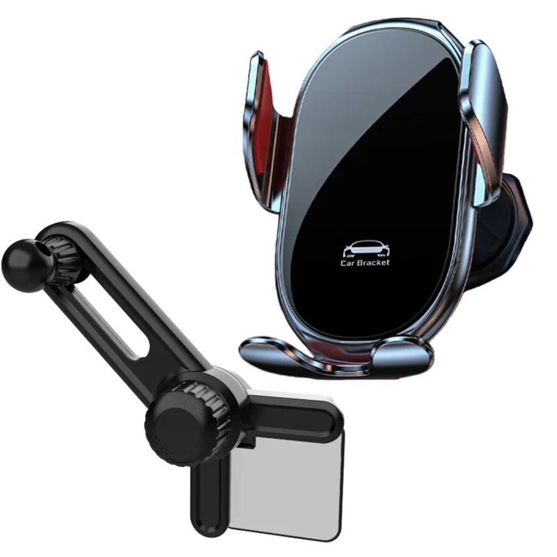 Universal Car Phone Charger Holder 360° Rotation One-handed Operation Mount for Samsung S25 S24 S23 Iphone 17 16 15 14...
