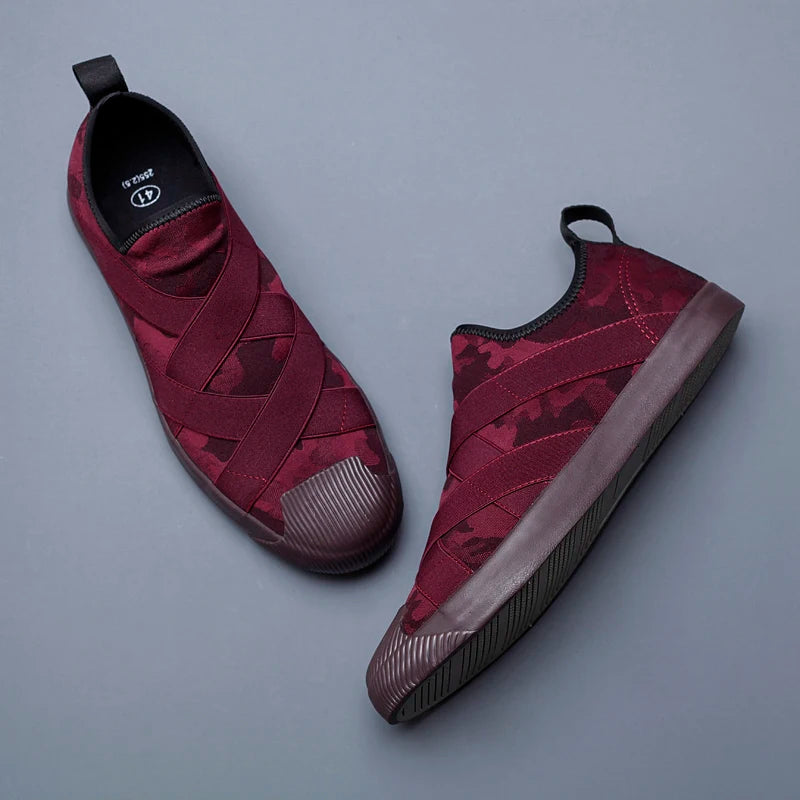 New Breathable Men's Canvas Shoes Spring 2025 Flats Youth Casual Shoes Soft Bottom Vulcanized Students Shoes BD8817