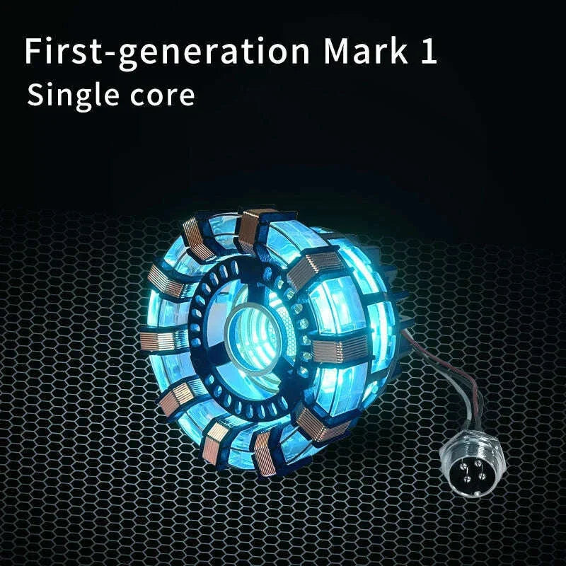 Alloy Reactor Chest Light 1/1 Ark Electromagnetic Core USD The First Avengers Iron Man Mk1 Iron Man Peripheral Model Gift