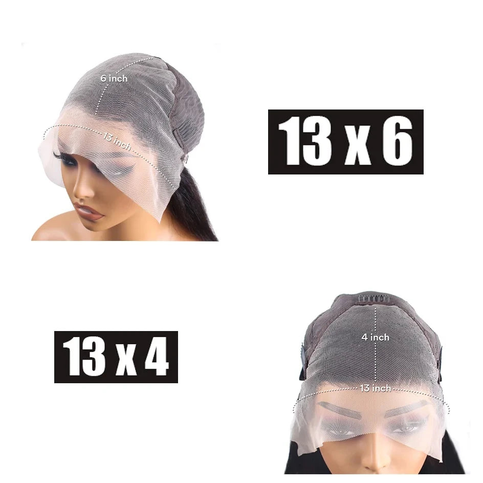 13x6 HD Lace Frontal Wig 613 Blonde Deep Wave 13x4 Transparent Lace Curly 100% Human Hair Wigs Blonde Water Wave Wig for Women - Kimlud