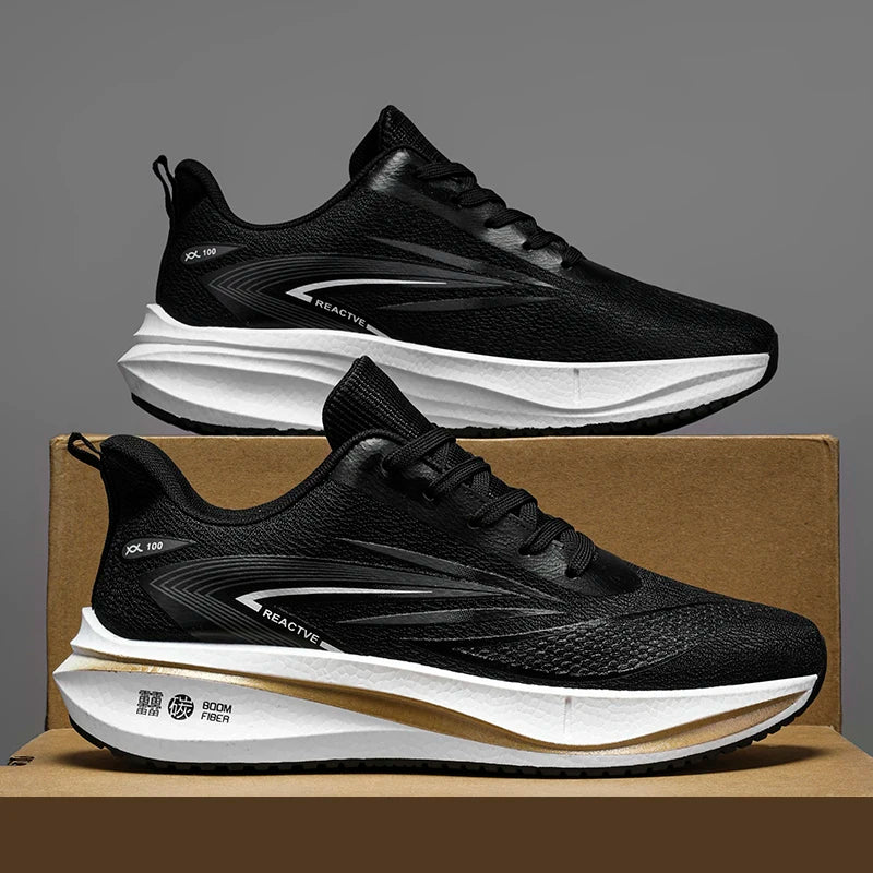 Running Shoes Men Mesh Breathable Outdoor Sports Flat Casual Mesh Walking Comfortable Tennis Shoes for Man Sneakers