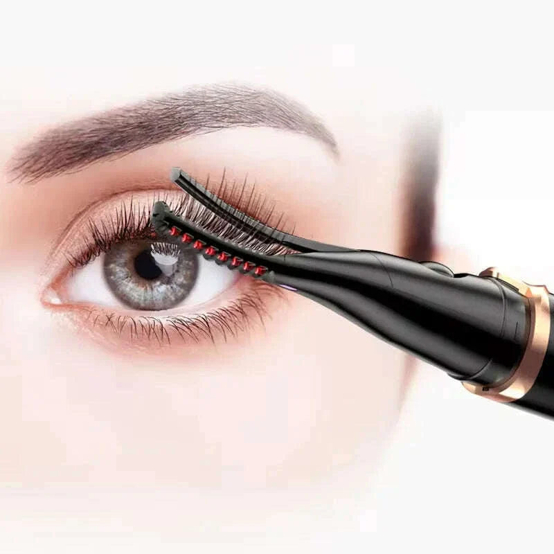 Electric Heated Eyelash Curler USB Rechargeable Eyelash curler Quickly heats natural Eyelash curler long-lasting makeup tool