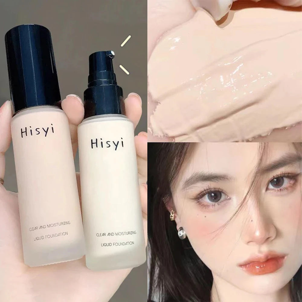 Liquid Foundation High Coverage Makeup Base Lasting Concealer BB Cream Waterproof Oil-Control Face Foundation Makeup...