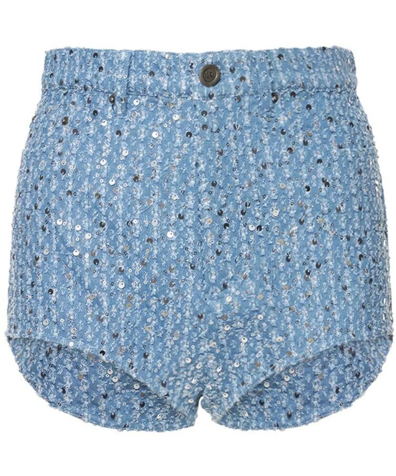 TWOTWINSTYLE Slimming Two Piece Set for Women Lapel Long Sleeve Spliced Sequins Jackets High Waist Patchwork Pockets Pant Female