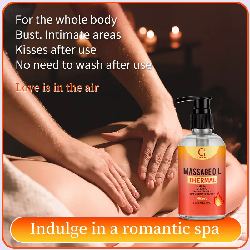 Heat Sensation Massage Oil Moisturize The Skin Sex Oil - Kimlud