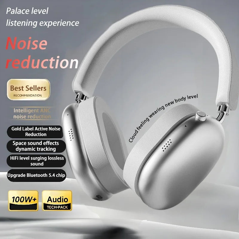 NEW Wireless Bluetooth Headphones Noise Cancelling Earphones Mic Pods Over Ear Sports Gaming Headset For Apple 2025 Hot
