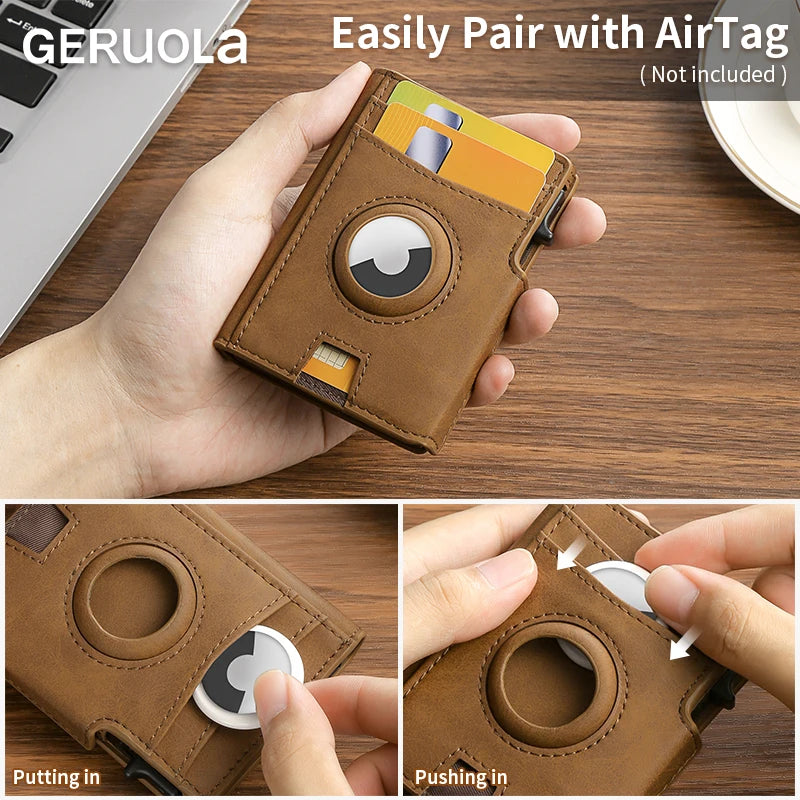 Smart Wallet: Locator Wallet with Storage Slot | Kimlud Premium Cabinet