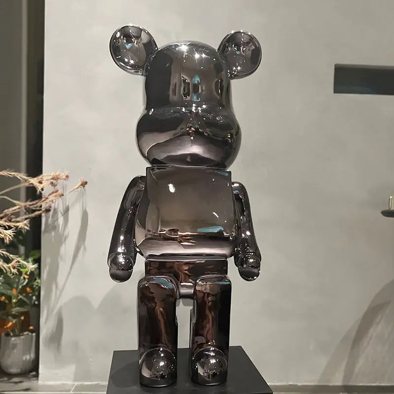 Home Decoration Accessories Cartoon large Bear Figurine Interior Nordic Living Room Decor Modern Art Statue Ornaments...