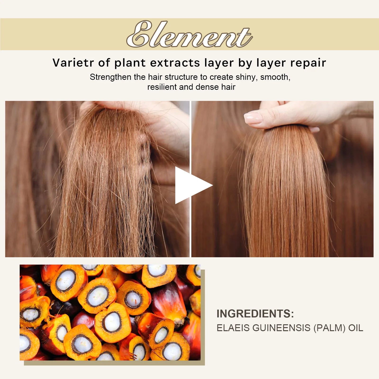 Batana Oil 100% Natural Hair Care Oil Prevents Hair Loss In Men And Women Nourishes Dry Hair Ends Improves Smoothness...