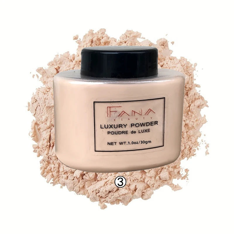 4 Colors Luxury Banana Powder Long-lasting Waterproof Light and Breathable Oil-controlling Setting Powder - Kimlud