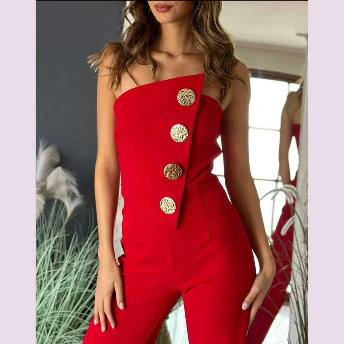 Elegant Jumpsuit for Women Dressy Sexy Off Shoulder Wide Leg Pant Suit One Piece Party Outfits Wide Leg Pant Suit houlder Wide