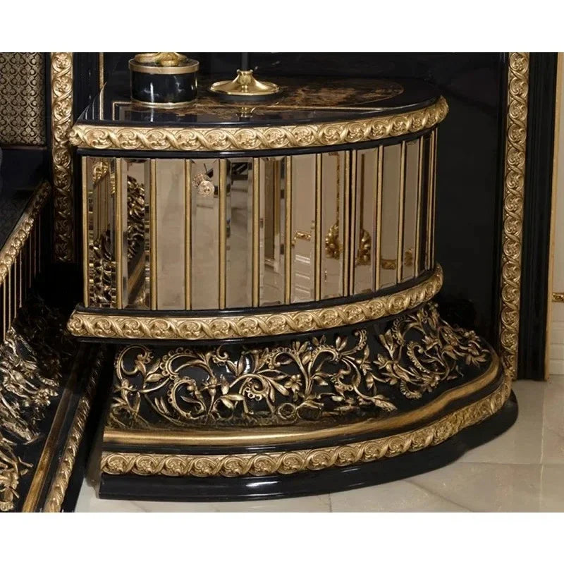 Apartment Solid Wood Bed Double Nordic Modern Princess European Bed Confortable High Quality Wedding Muebles Bedroom Furniture - Kimlud