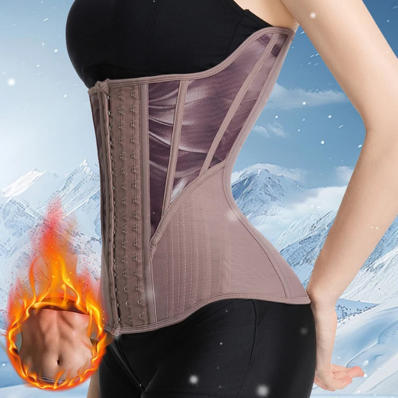 Women's Tummy Contorl Underbust Sport Girdle Cincher Hourglass Waist Trainer Body Shaper Corset For Weight Loss - Kimlud