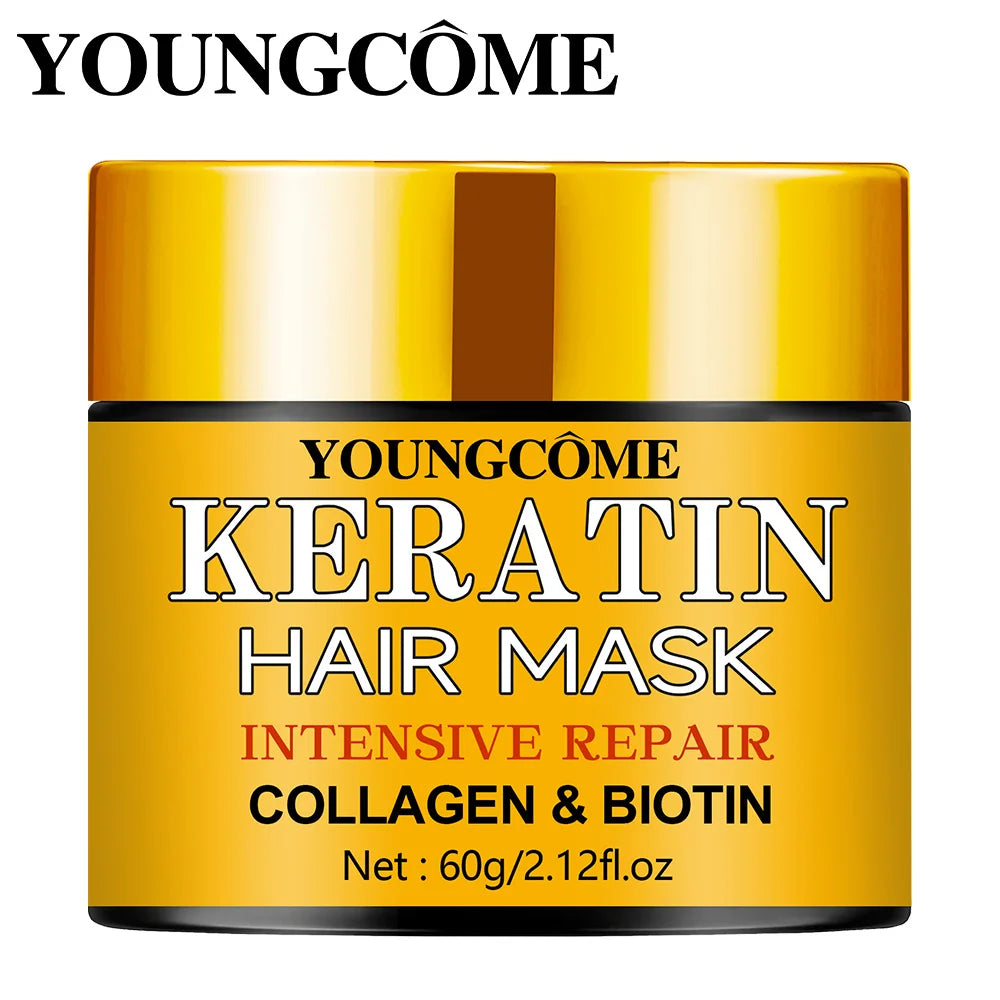 Hair Repairs Hair Mask Essential Oil Nourishing for Dry Damaged Biotin Collagen Keratin Treatment Hairs Conditioner Hair...