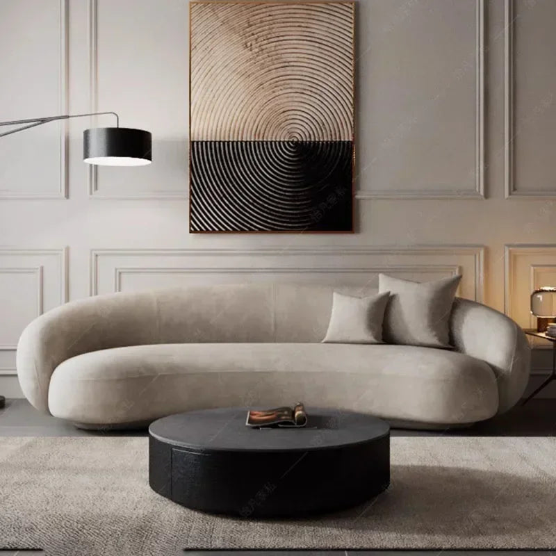 Elastic Luxury Living Room Sofa Modern Aesthetic Elegant Sectional Sofa Designer Replica Muebles Para El Hogar Nordic...