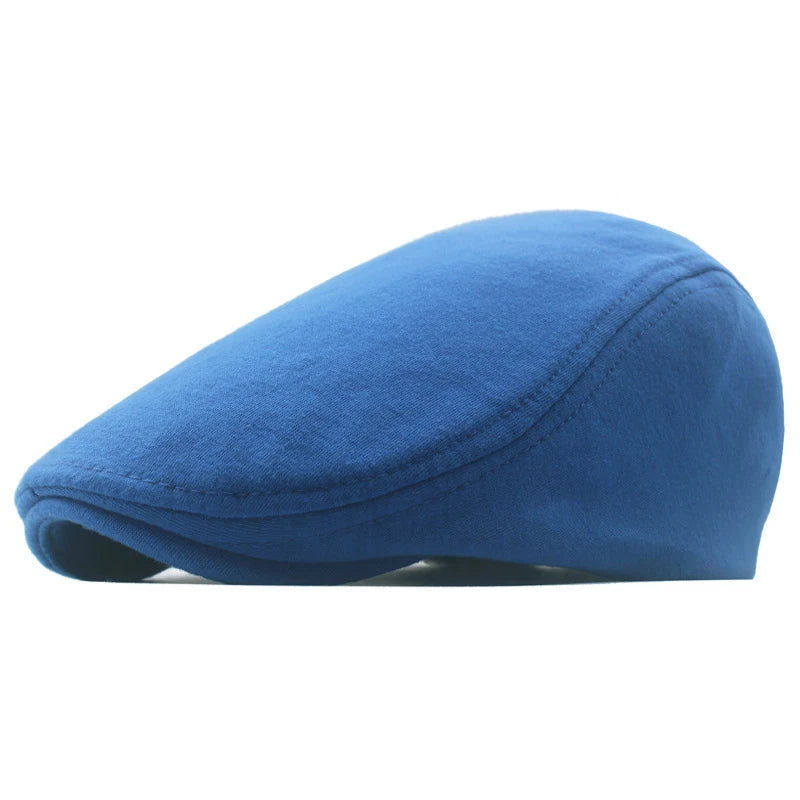 Fashion New Men's Casual Newsboy Hat Flat Cap Winter And Autumn Retro Beret Hat Wild Casual Hats Octagonal Cap Winter...