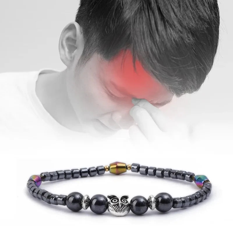 Molded Slimming Magnetic Therapy Health Magnet Ankle Chains Relieve Fatigue Weight Loss Magnet Anklets Natural Stones Bracelets