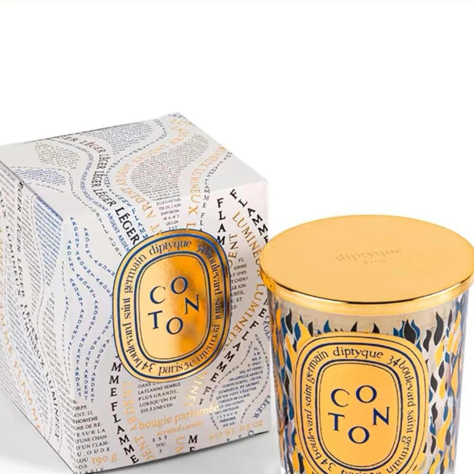 190g Aromatherapy Candle City Limited Edition Pure Natural Plant Essential Oil Scented Candle Cafe Chantilly Christmas...