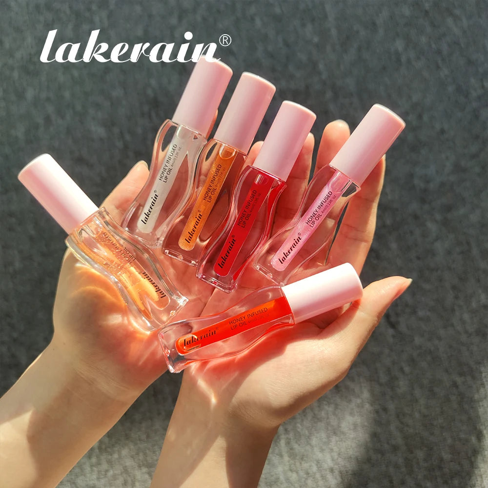 Crystal Fruit Honey Essence Lip Oil Sexy Plump Lip Jelly Strawberry Tinted Lip Liquid Waterproof Moisturize Oil Lipgloss Makeup - Kimlud