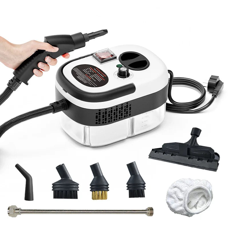 2500W High And Temperature Handheld Steam Cleaners Air Conditioner Kitchen Hood Car Steam Clean Machine Floor and More Cleaning - Kimlud