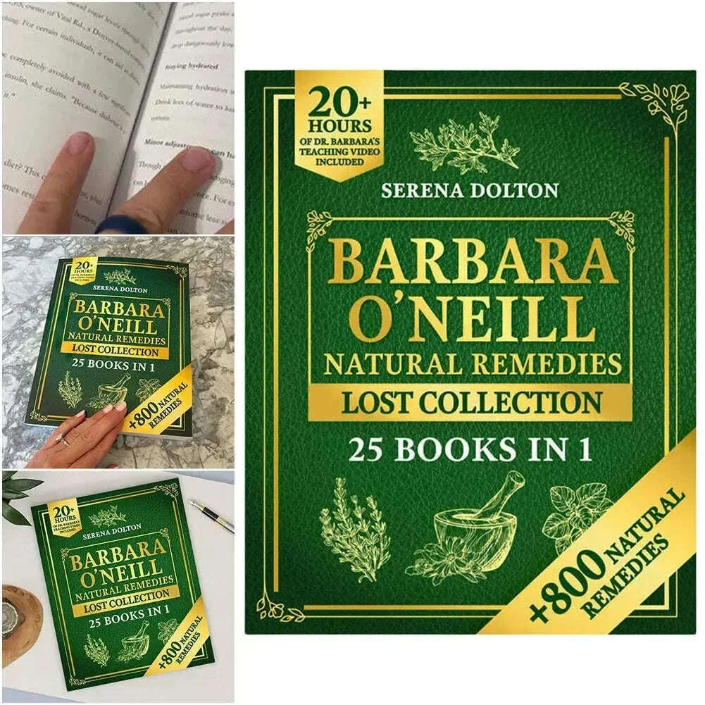 Sustain Me & Barbara O'Neill Natural Remedies Lost Collection A Holistic Guide to Herbal Medicine, and Balanced Living