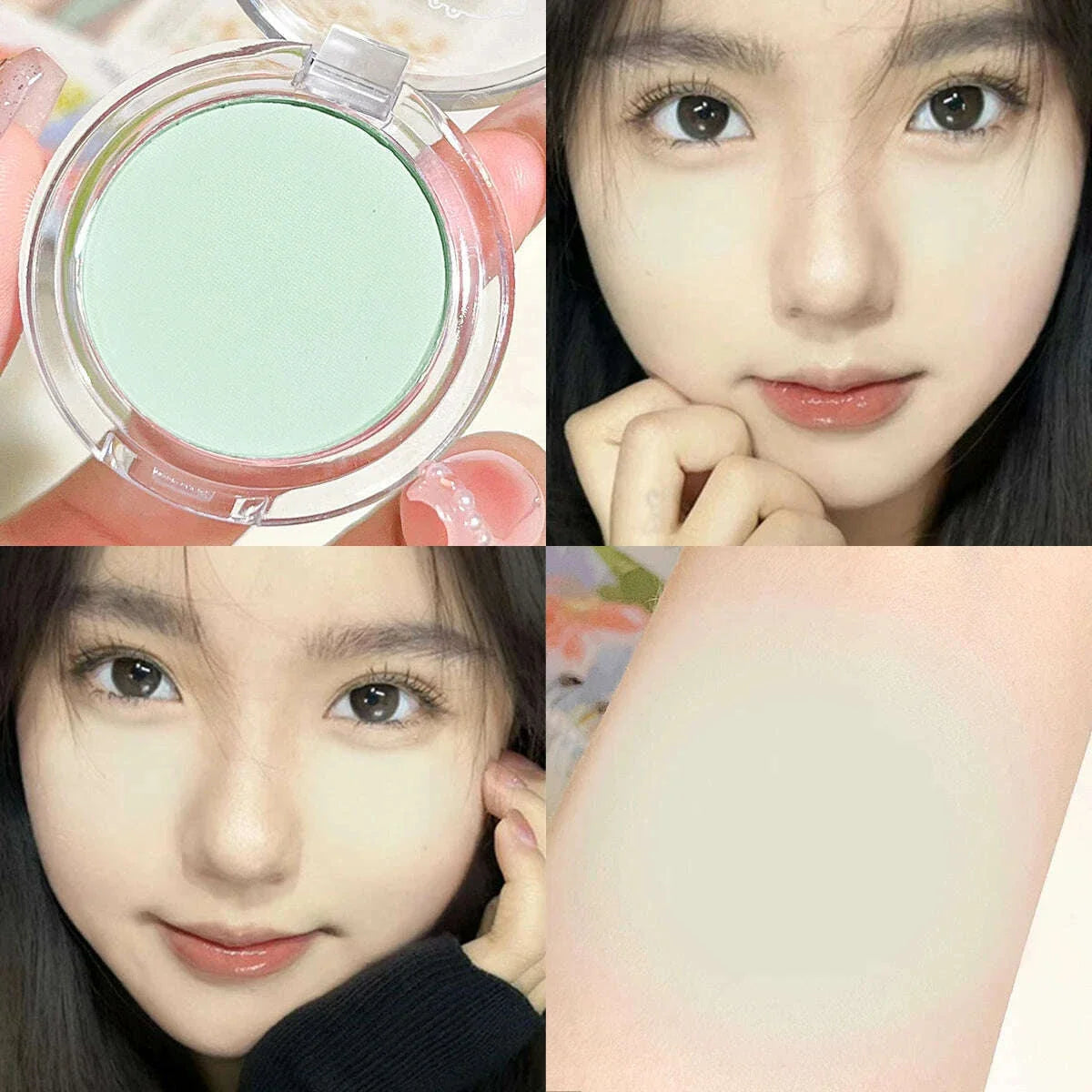 HISYI monochrome blush whitening matte cosmetics vitality girl nude makeup natural smudge monochrome blush plate