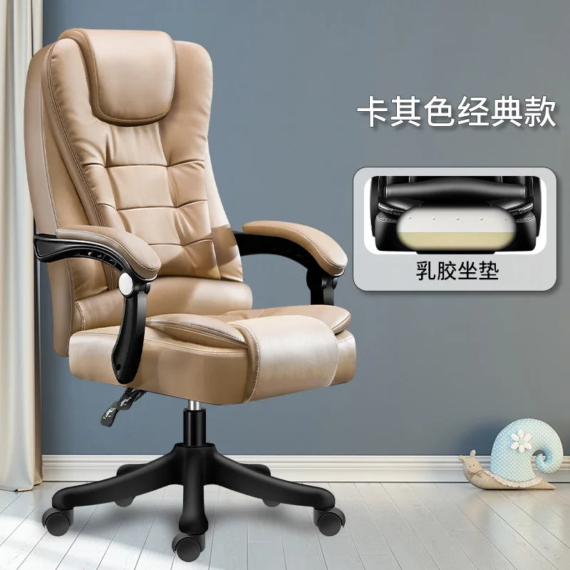 Acrylic Chair Fashionable White Gaming Chair on Wheels Desk Office Armchairs Pulley Homcom Chaise Pliable Living Room Chairs