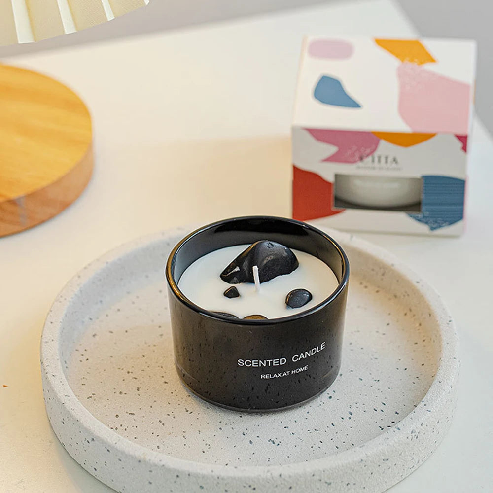 Scented Wax Candle Smokeless Aromatic Soybean Candles Aromatherapy Wedding Birthday Party Gift 2024 Christmas Home Decoration