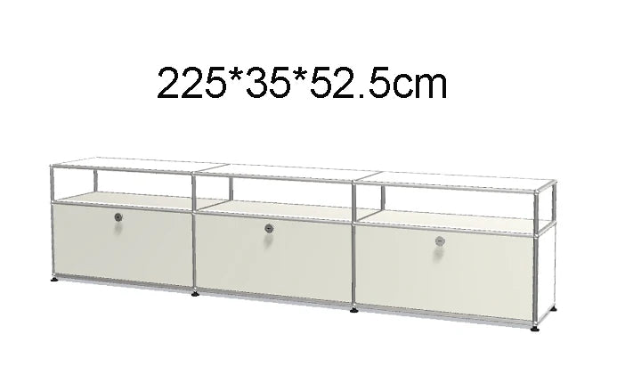 Module Modular DIY Furniture Storage Shelf Sideboard Customized Size Night Stand Cabinet Stainless Steel Home Use |...
