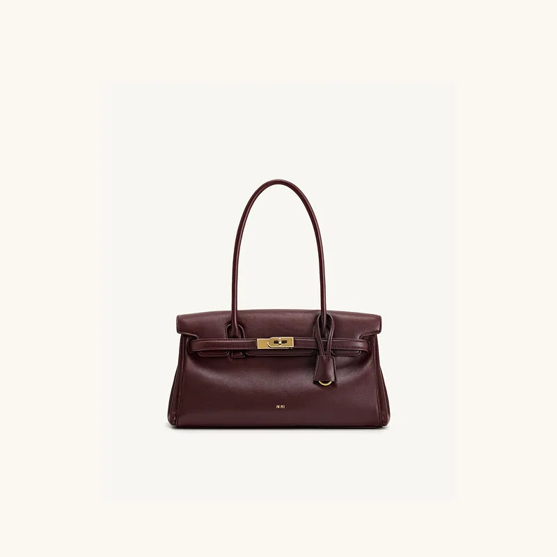 JW PEI Women's Briefcase, New Style, Handbag, Shoulder Bag, Underarm Bag, Niche Design, Baguette Bag - Kimlud