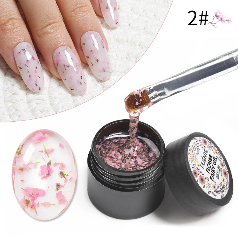 7.5ML Sparkling Reflective Glitter Gel Nail Polish Pink Purple Red Blue Colors Dark Flashing Nail Gel Soak Off UV Nail Varnish