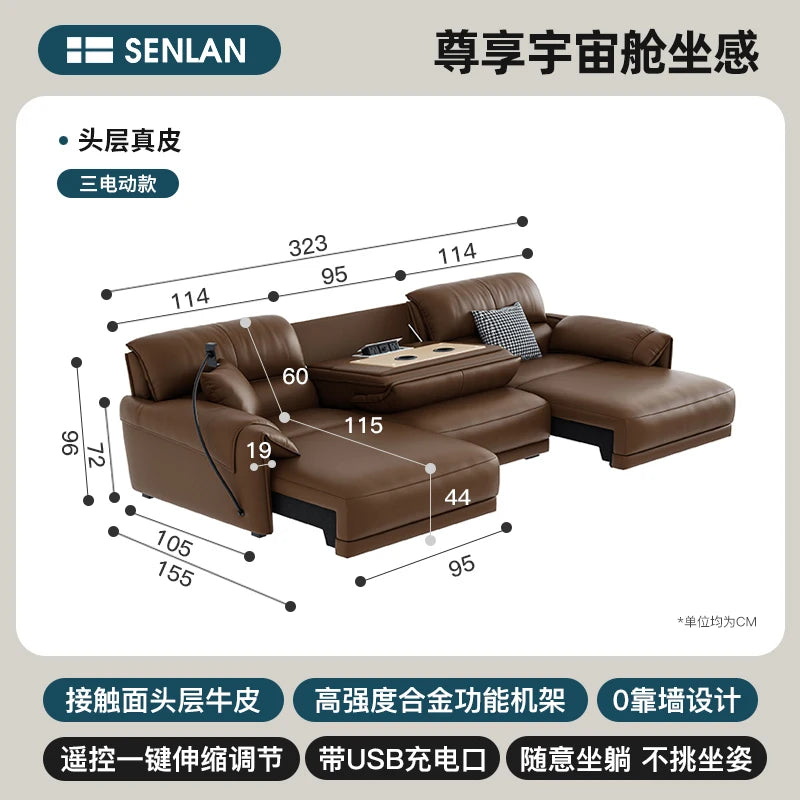 Smart Lazy Living Room Sofas Multifunctional Love Seat Folding Luxury Recliner Living Room Sofas Designer Muebles Home...