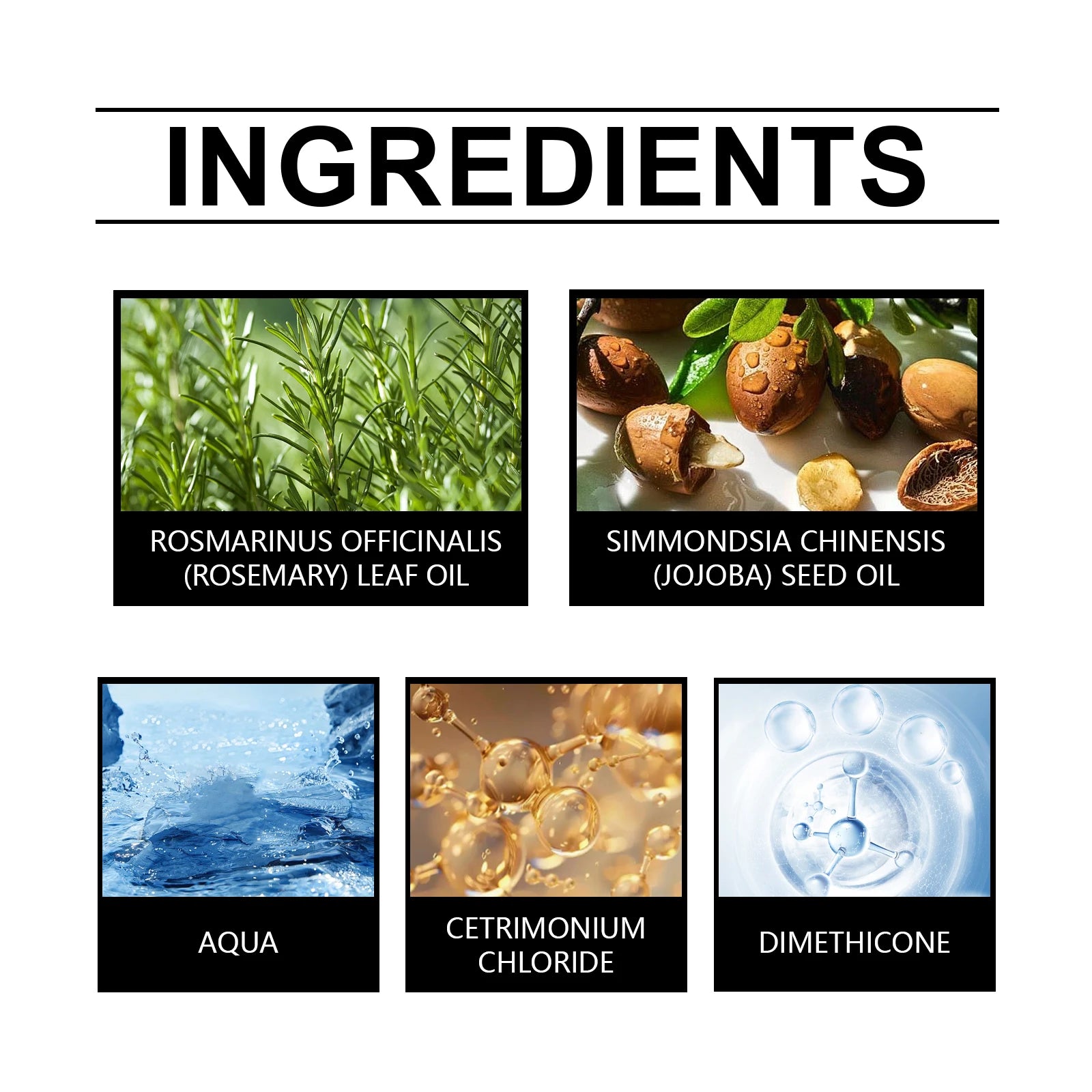 Rosemary Hair Repair Oil For Dry Damaged Color Treated Hair Deep Nourishing Frizz Control Shine Treatment Split Ends Care