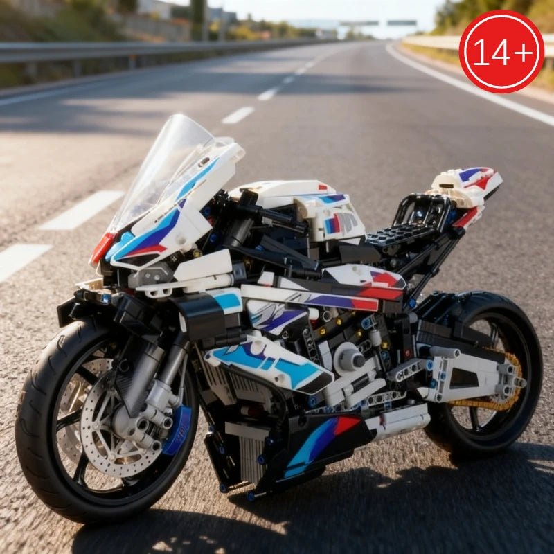 2025 New 1:5 1920pcs motorcycle assembly model DIY decoration assembly model original toy gift Suitable for teenagers
