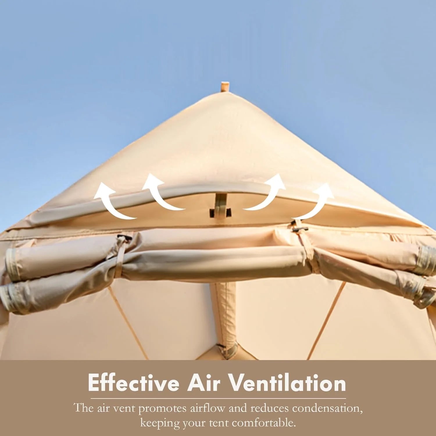 Inflatable Camping Tents 8-10 Person ,129 Sqft Large Inflatable Camping Tent with Stove Jack,Blow up Tent With Mesh...