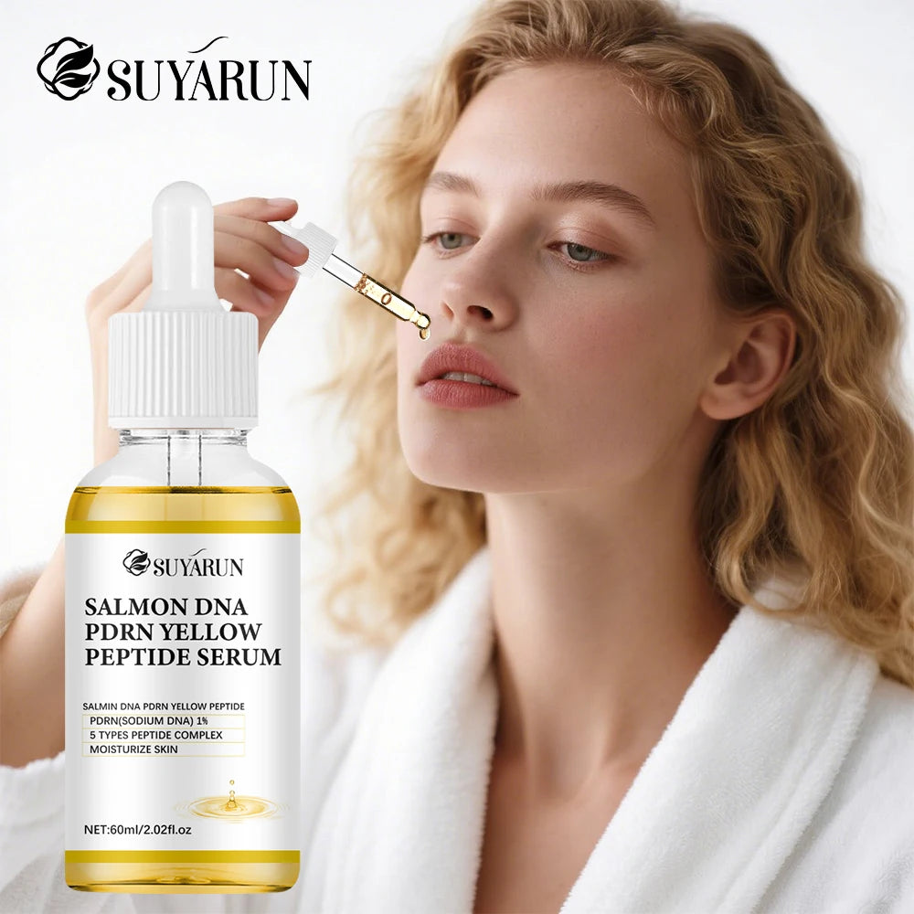 SUYARUN Salmon DNA PDRN + Yellow Peptide Complex Serum - Anti-Aging Solution, Skin Repair, Hydration, Brightening, Tightening.