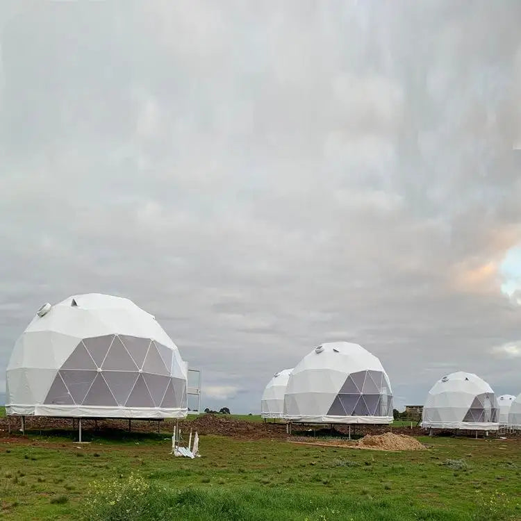 Free Global Shipping 5 Meters Diameter Geodesic Dome Tent 1-2 People Spherical Tent Hotel Resort Outdoor Luxury Glamping Dome - Kimlud