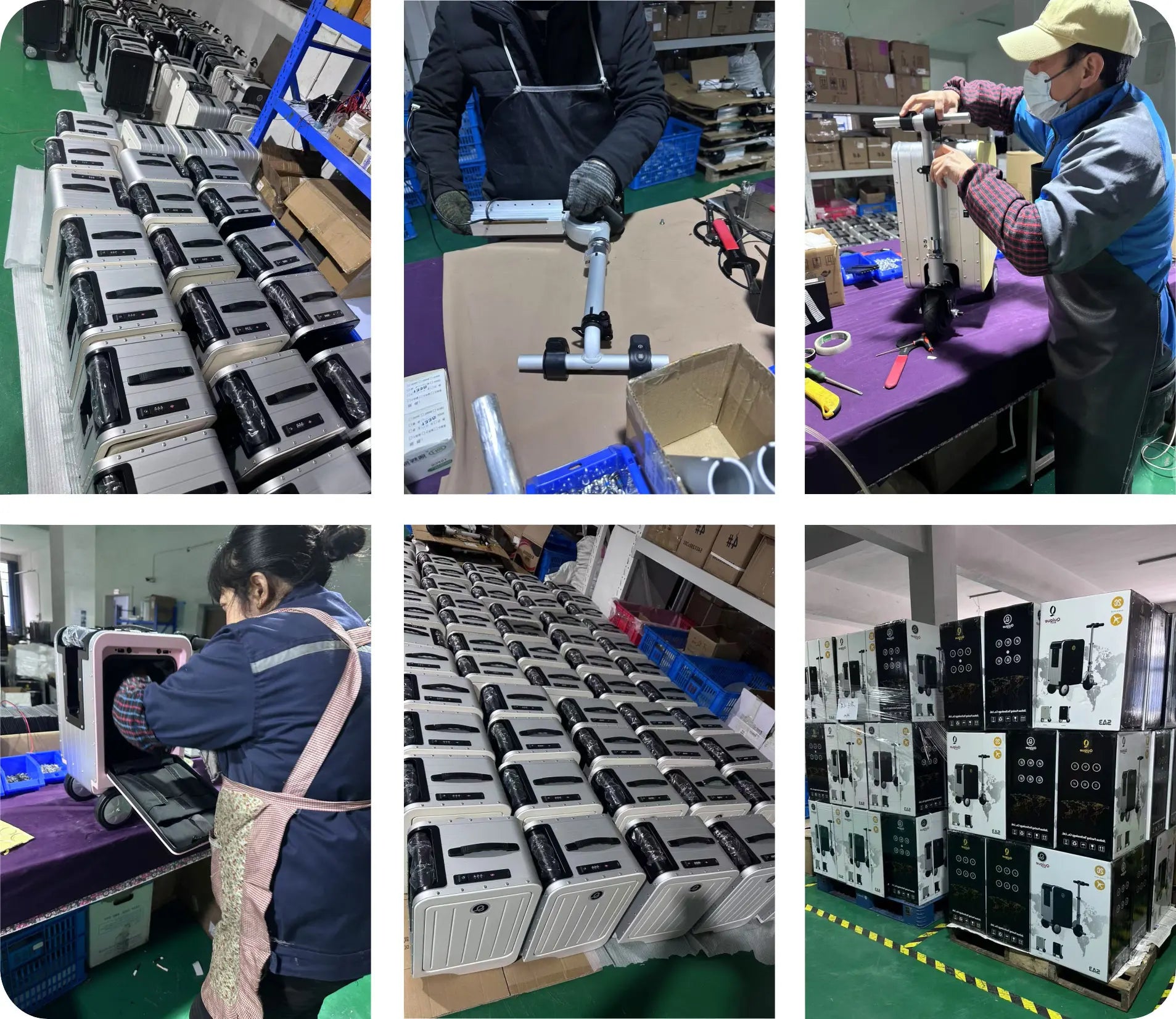 2025Aliotop High Quality Modern Smart Portable Manned Electric Riding Luggage Anti-Theft Waterproof Expandable Foldable...