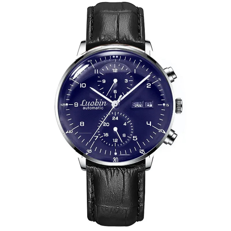 Mens Fashion Mechanical Watches Business Automatic Wristwatch Stainless Steel Luminous Designer Clock Reojes De Hombre...