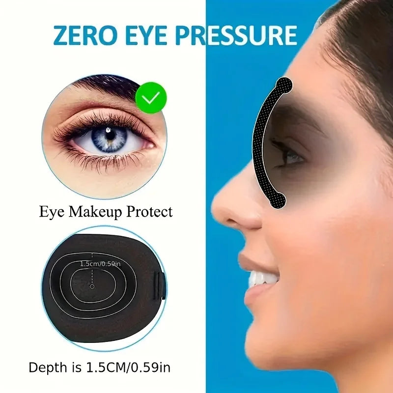 Eye Mask for Sleeping 3D Contoured Cup Blindfold Concave Molded Night Sleep Face Masks Block Out Light with Women Men Eyepatch