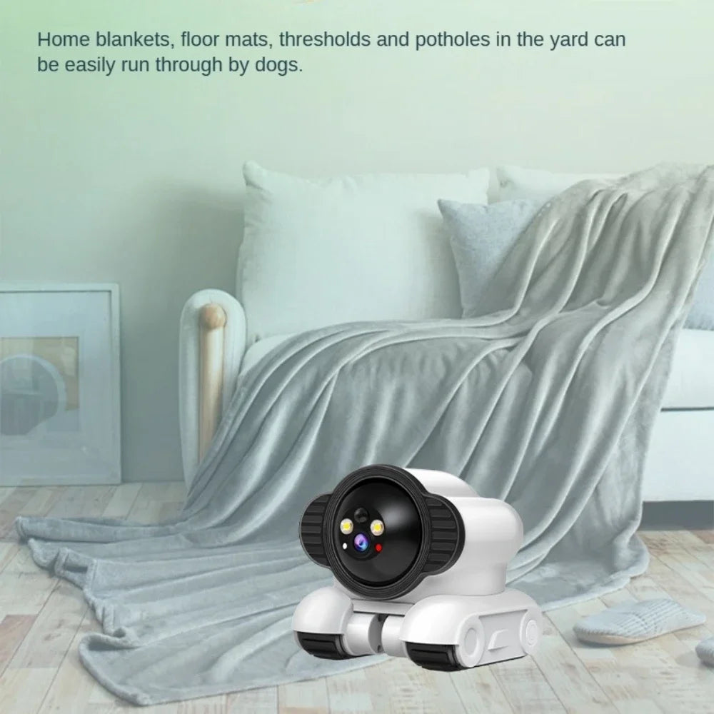 360 Degree Rotating Pet Camera with Two Way Talk Function and Night Detection Robot Cameras for Home Security