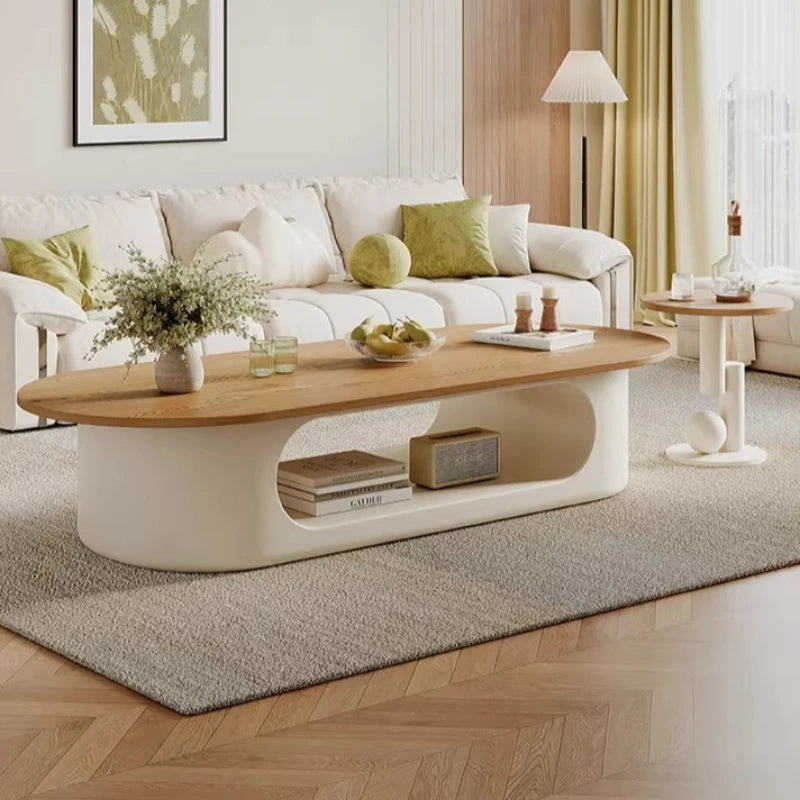 Small Living Room Coffee Table Decoration Modern Aesthetic Minimalist Coffee Table Writing Service Mesas Bajas Home...
