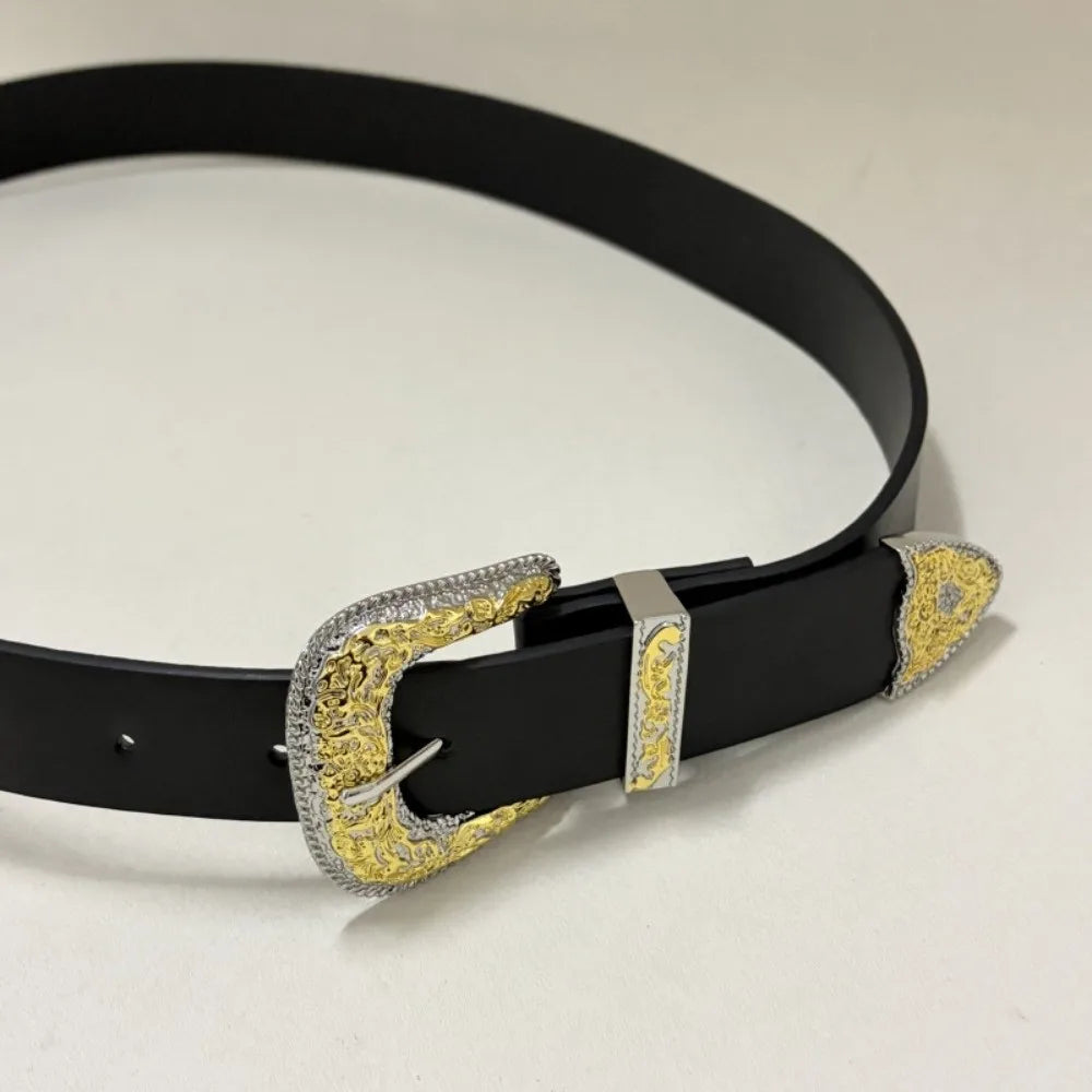 New Luxury Women's Belt Leather Adjustable Waist Belt Buckle Lobster Engraved Buckle Waist Chain for Dresses | Kimlud...