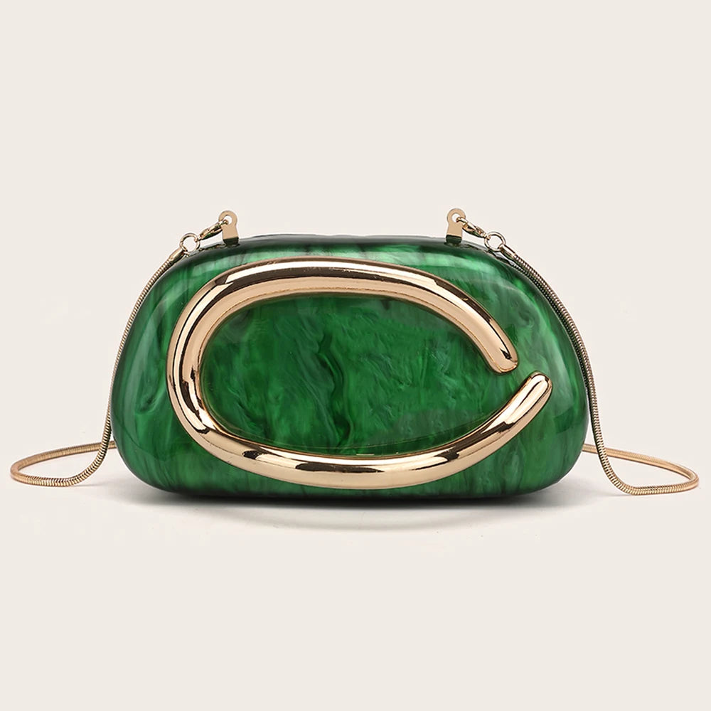 Fashion Women's Handbag Bride Metal Gold Women Luxury Evening Banquet Clutch Bag Shoulder Wedding Purse Party Crossbody...
