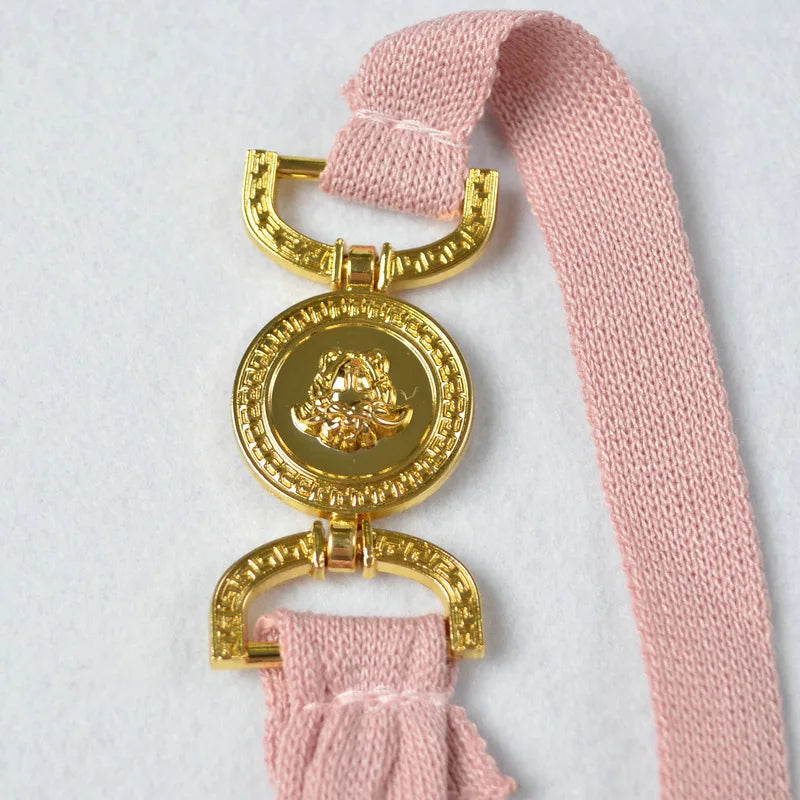 Combhasaki Women's Y2K Tank Tops Rib Knit V-Neck Metal Chain Sling Design Slim Fit Breathable Versatile Streetwear Sweater Vest