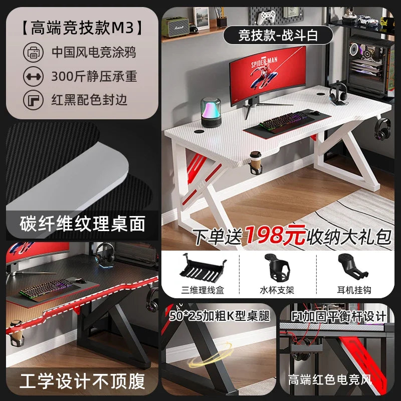 Gaming Wall Table Computer Desks Small Office Console Keyboard Table Ergonomic Bedroom Notebook Escritorios Unique Furniture - Kimlud