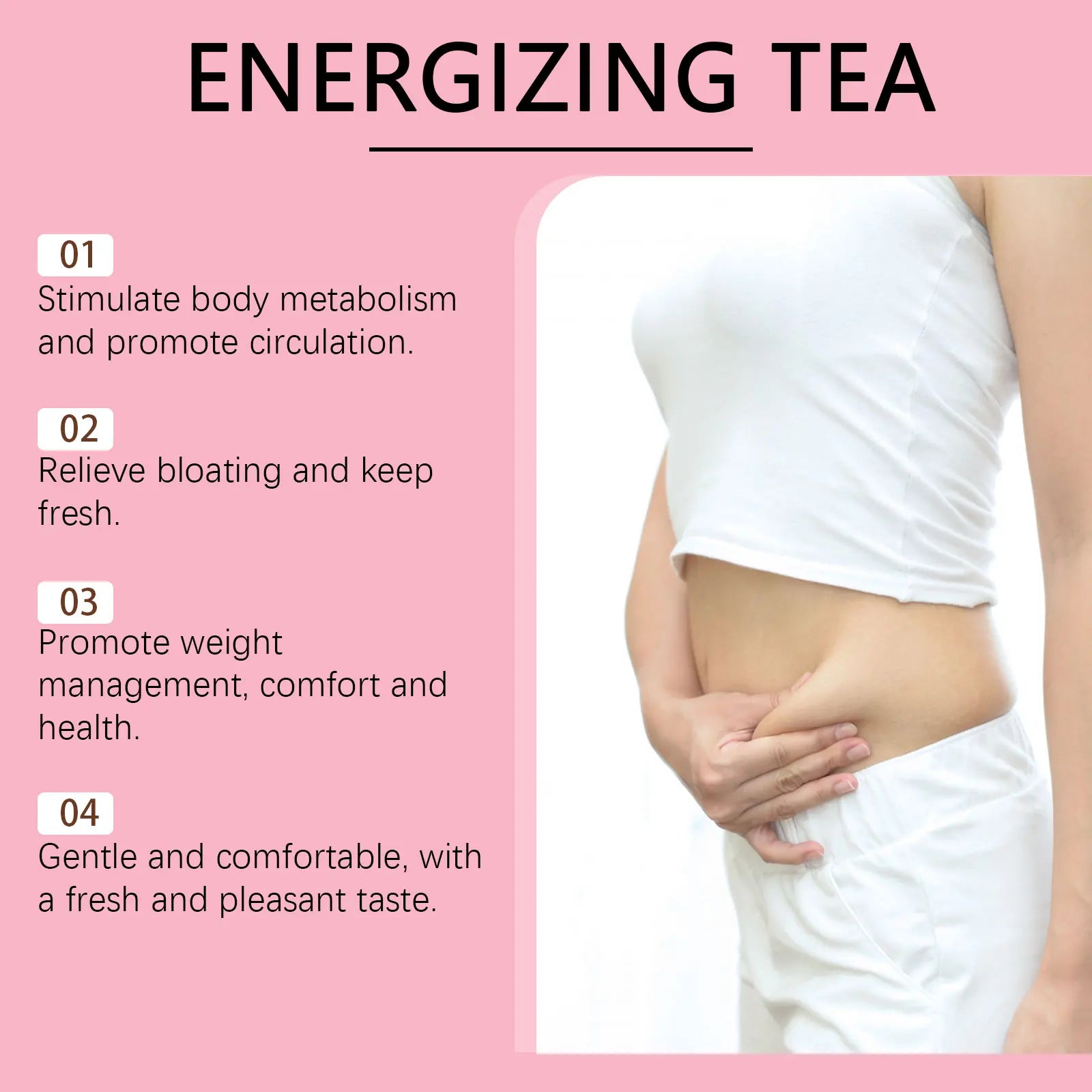 Wellness Green Tea - Natural Shape Supporting, Body Toning, Women’s Daily Brew, Office & Travel Essential